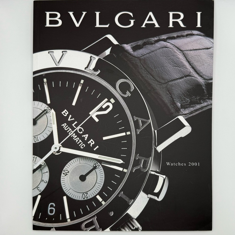 Bulgari Men and Women's Watch Catalog 2001
